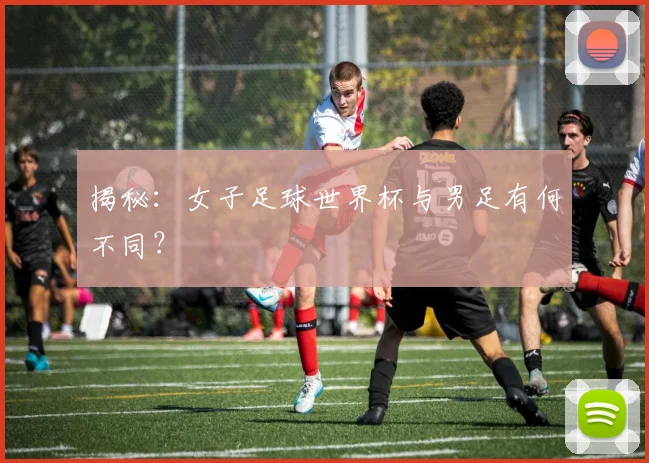 揭秘：女子足球世界杯与男足有何不同？